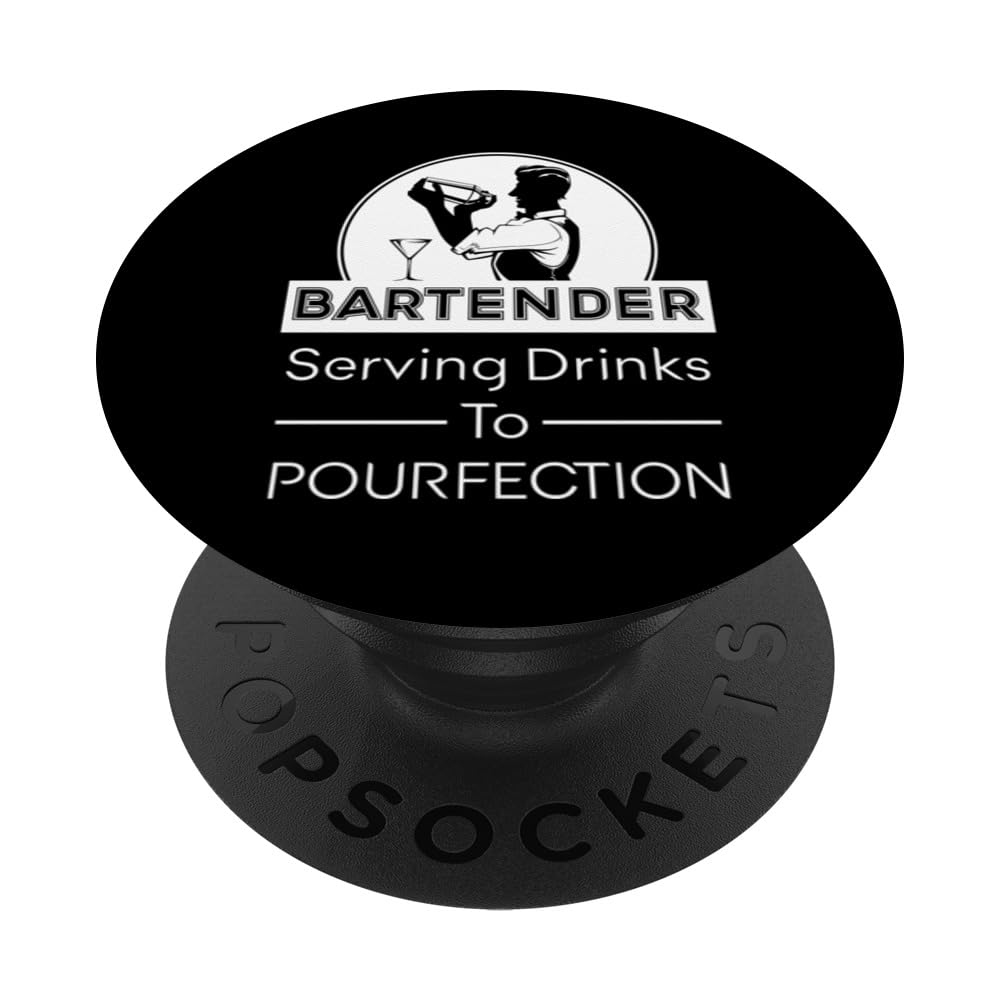 Bartending Mixologist Alcohol Drinks Barman Bartender PopSockets Standard PopGrip