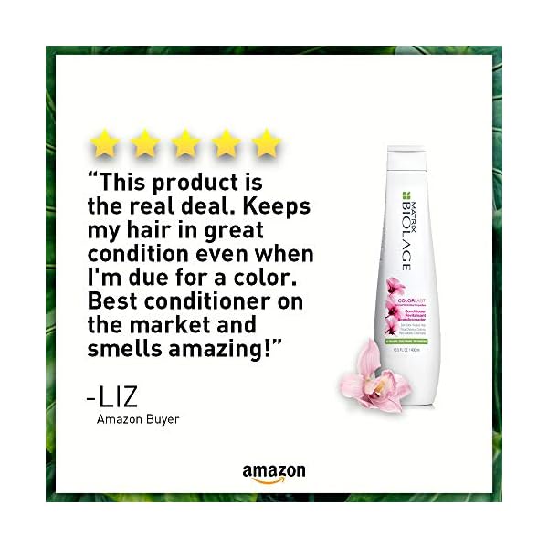 Biolage Color Last Conditioner | Color Safe Conditioner | Helps Maintain Depth & Shine | For Color-Treated Hair | Paraben & Silicone-Free | Vegan​| Cruelty Free | 33.8 Fl. Oz