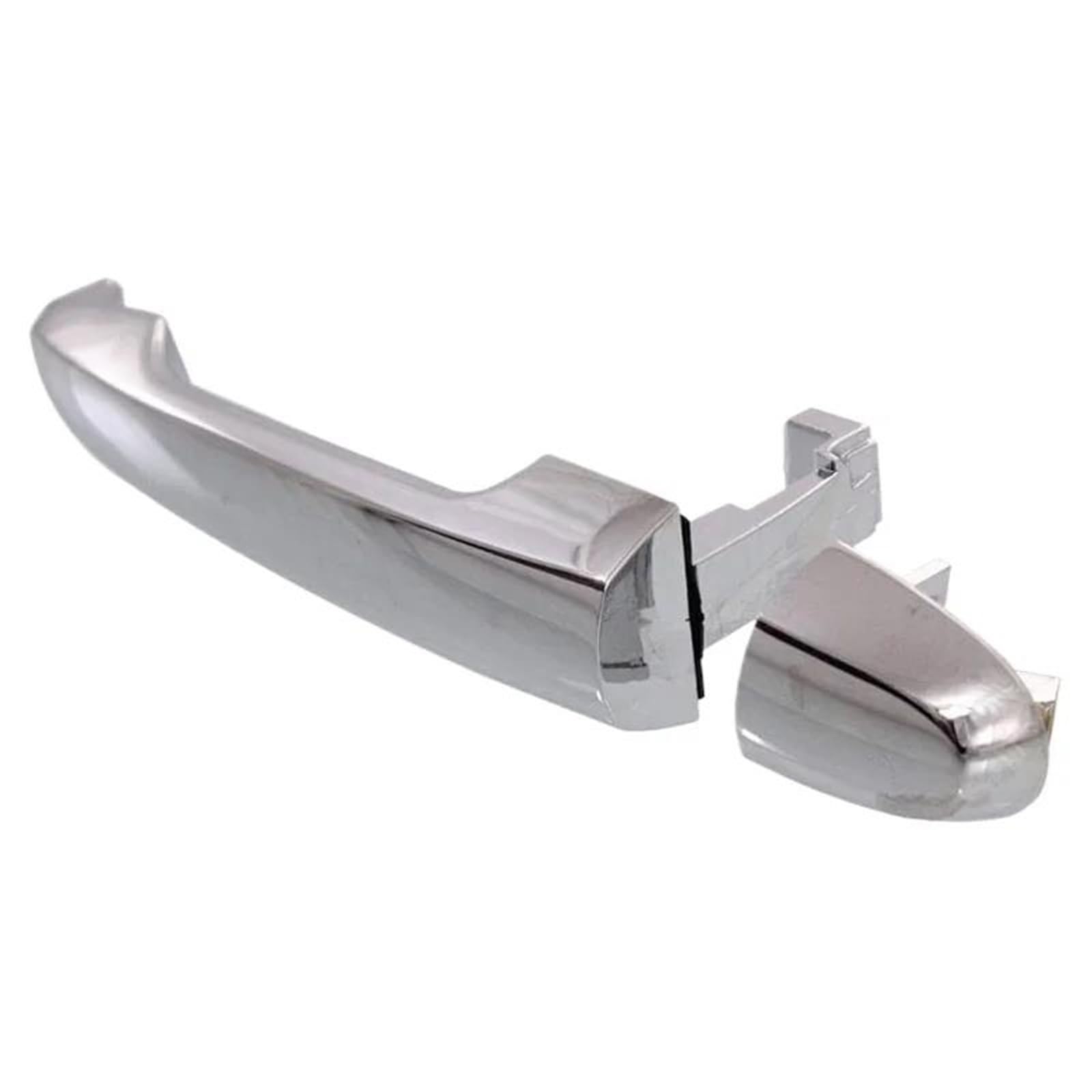 Yijiavsx Front Right Front Rear Left Right Silvery Outside Door Handle For Kia For Carens For Rondo 2007-2012 (Front Right)