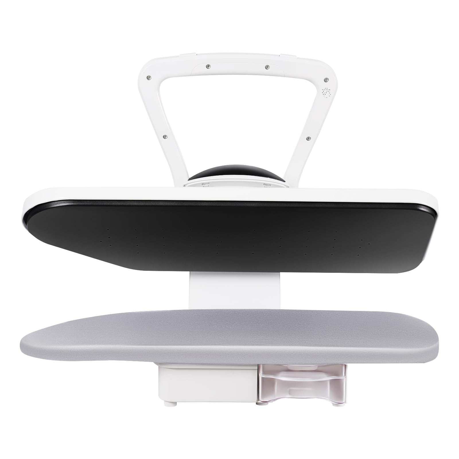 1600w intelligent steam press digital steam fabric press machine for clothes professional iron press machine with 5 fabric setting and steam burst function 4 minutes fast-heating white