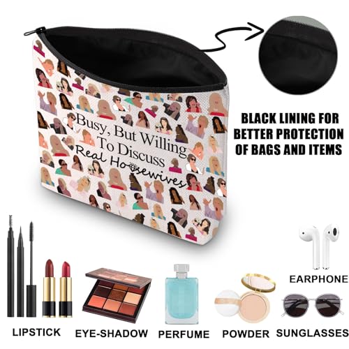 G2TUP Housewives Makeup Bag - Reality TV Show Fan Gift, Party Bag (But Willing)3