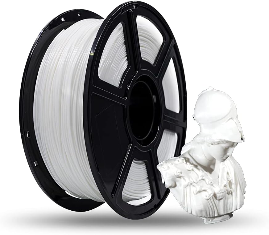 Flashforge PLA 1.75mm 3D Printer Filaments 1kg Spool-Dimensional Accuracy +/- 0.05mm for Creator Pro (White) : Industrial & Scientific