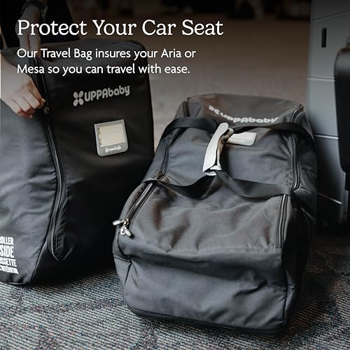 uppababy travel bag for aria and mesa infant car seatseasy-carry handles  durable designtravelsafe