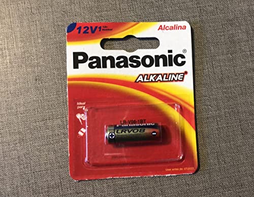 Bateria Alcalina 12V Cartelão, Panasonic 3020114, Cinza