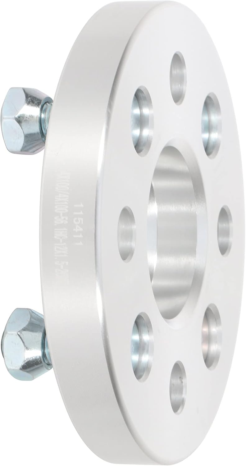 ECCPP 4PCS 4x100 to 4x100 Wheel Spacers 20mm 4 lug fit for 82-89 for Accord 93-97 for Civic del Sol 02-14 for Cooper 88-91 for CRX 06-20 for Fit 86-01 for Integra-4PCS