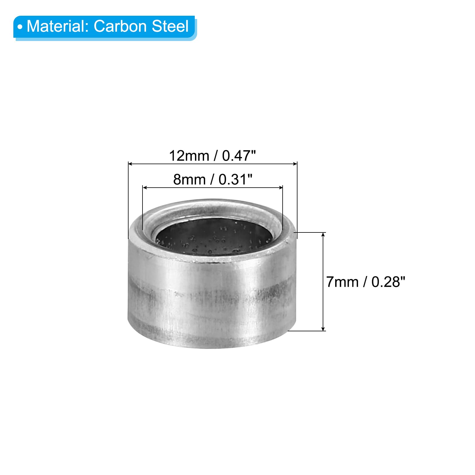 PATIKIL M8 Steel Spacers - Image 2