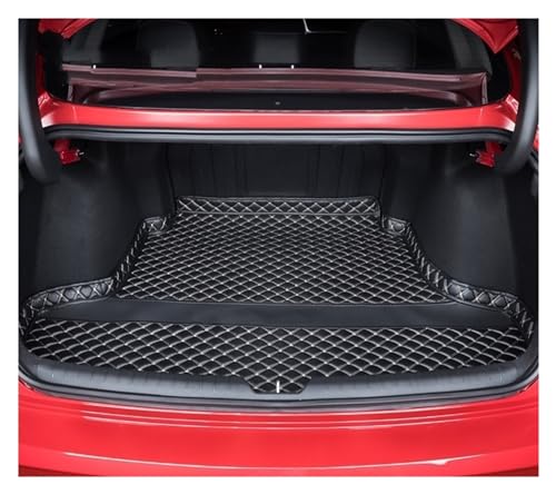 Tapis de coffre arrière étanche en cuir pour Hyundai Sonata 2020-2021