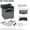 Brother MFC-L5705DW All-in-One Wireless Monochrome Laser Printer - Print Copy Scan Fax - 42 ppm, 1200x1200 dpi, 3.7 Touch LCD, 256MB Memory, Auto Duplex Printing, 50-Sheet ADF, BROAGE Printer_Cable