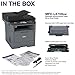 Brother MFC-L5705DW All-in-One Wireless Monochrome Laser Printer - Print Copy Scan Fax - 42 ppm, 1200x1200 dpi, 3.7