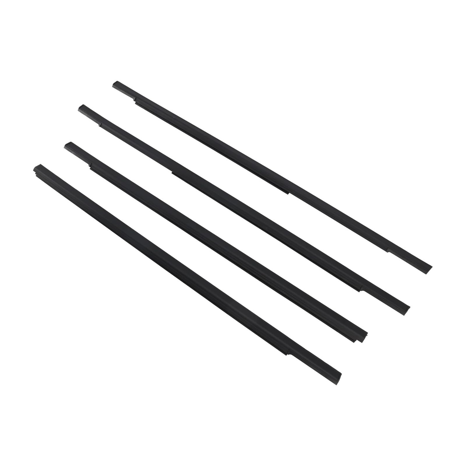 Sifusm One Color Rubber Seal 4Pcs For Patrol For Y61 For Gu Door Window Weatherstrip Mould Kit Strip
