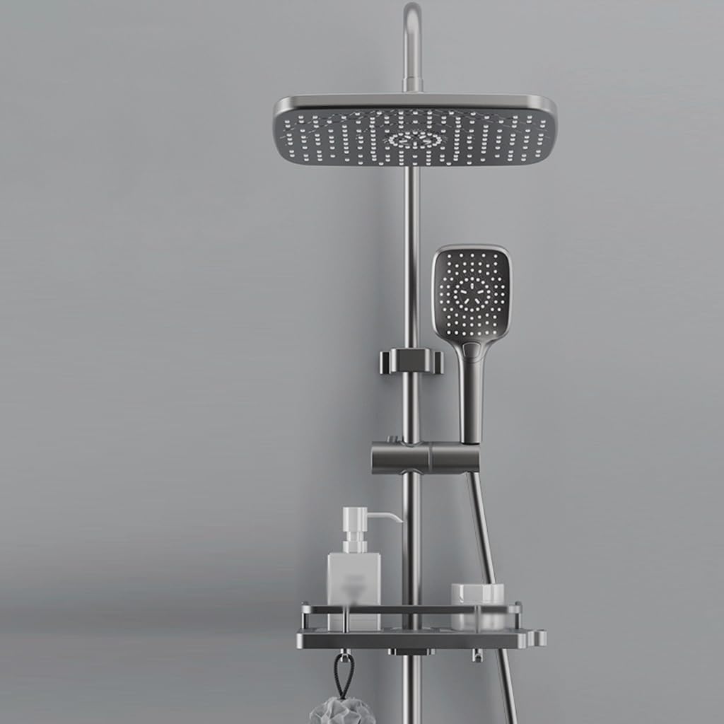 All copper shower set, household bathroom, bathroom, pressurized shower nozzle(H5)