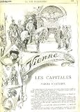 LA VIE PARISIENNE 30e année - N° 49 - LES CAPITALES, VIENNE D'AUTOMNE, dans la rue: le restaurant..., les théâtres: Burg-Theater, Theater an der Wien...