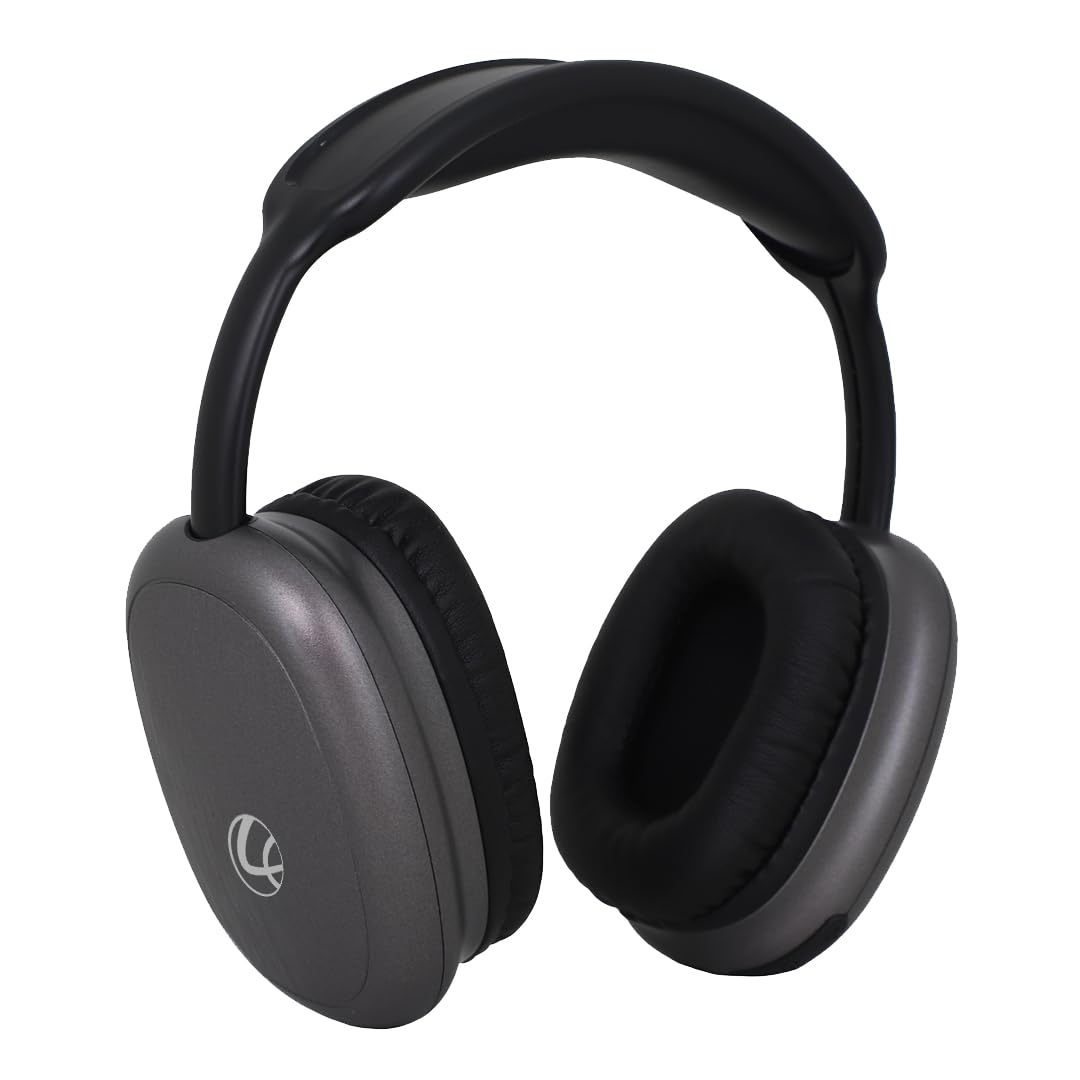 Lapcare Newly Launched EERS Bluetooth Wireless On-Ear Foldable Headphones, 30H Playtime, ENC, Premium Stereo Sound, 40 mm Dynamic Drivers with Deep Bass,Dual Connectivity- (Metallic Grey) Lapcare Newly Launched EERS Bluetooth Wireless On-Ear Foldable Headphones, 30H Playtime, ENC, Premium Stereo Sound, 40 mm Dynamic Drivers with Deep Bass,Dual Connectivity- (Metallic Grey)