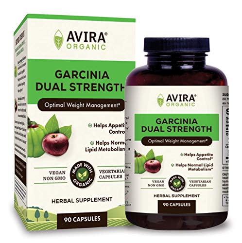 Avira-Organic-Garcinia-Dual-Strength-Supper-Fusion-with-Combogia-and-Indica-Optimal-Weight-Management-Helps-Appetite-Control-and-Normal-Lipid-Metabolism-Max-Strength-1500mg-Per-Day-Intake-Non-GMO
