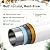 20x20 Heavy Duty Party Tent Upgraded Galvanized Wedding Tent Outdoor Gazebo Event Shelter Carport Canopy Tent with 2 Storage Bags & Reinforced Frame