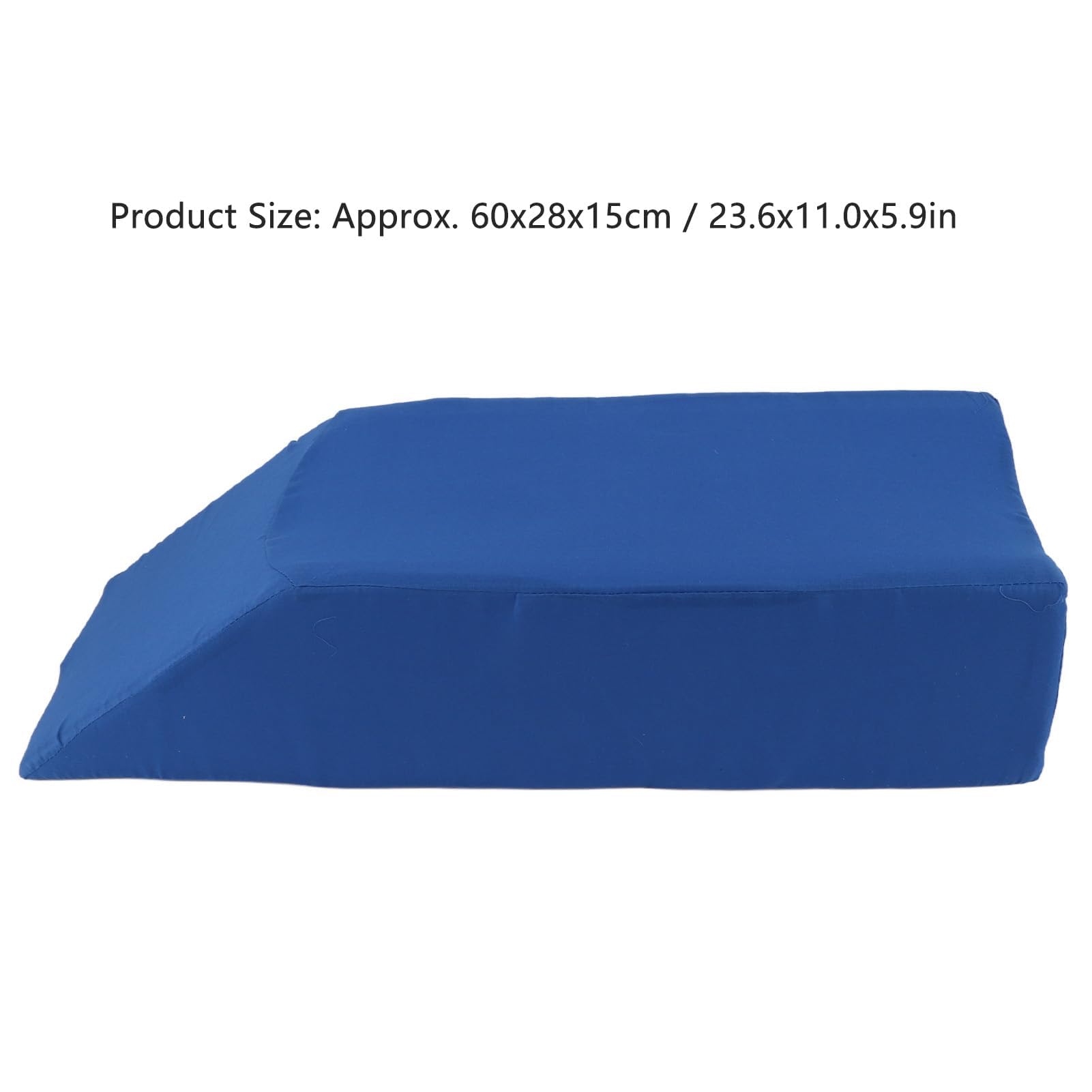 Almohada de Espuma Viscoelástica para Elevación de Piernas para Dormir, Leer, Descansar, Cirugía, Lesiones, Alivia el Dolor de Espalda, Cadera, Rodilla, Mejora la Circulación
