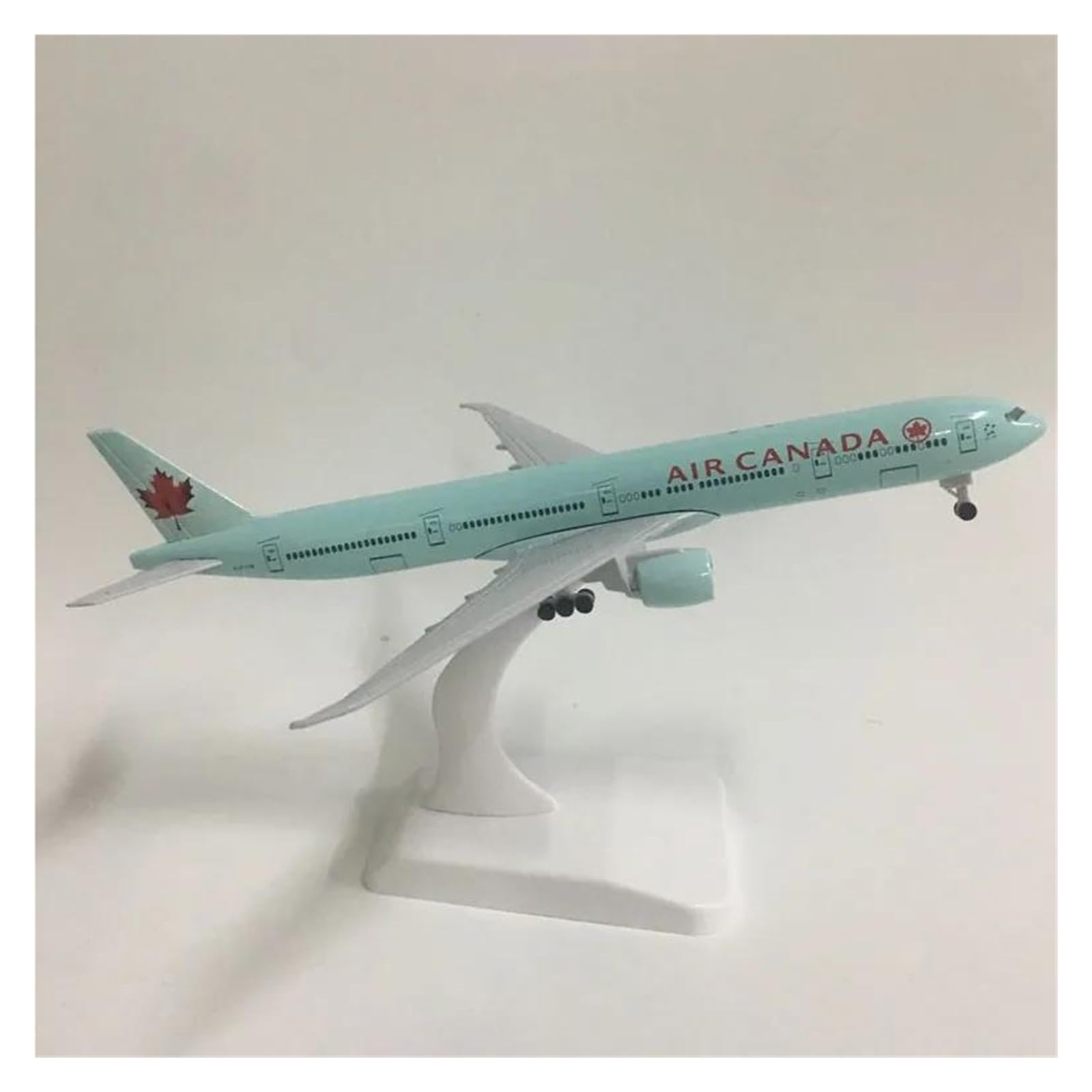 Avión a Escala 20cm1:300 para Air Canada Boeing 777, Modelo de avión, Modelo de avión de Metal Fundido a presión, Adecuado para exhibición