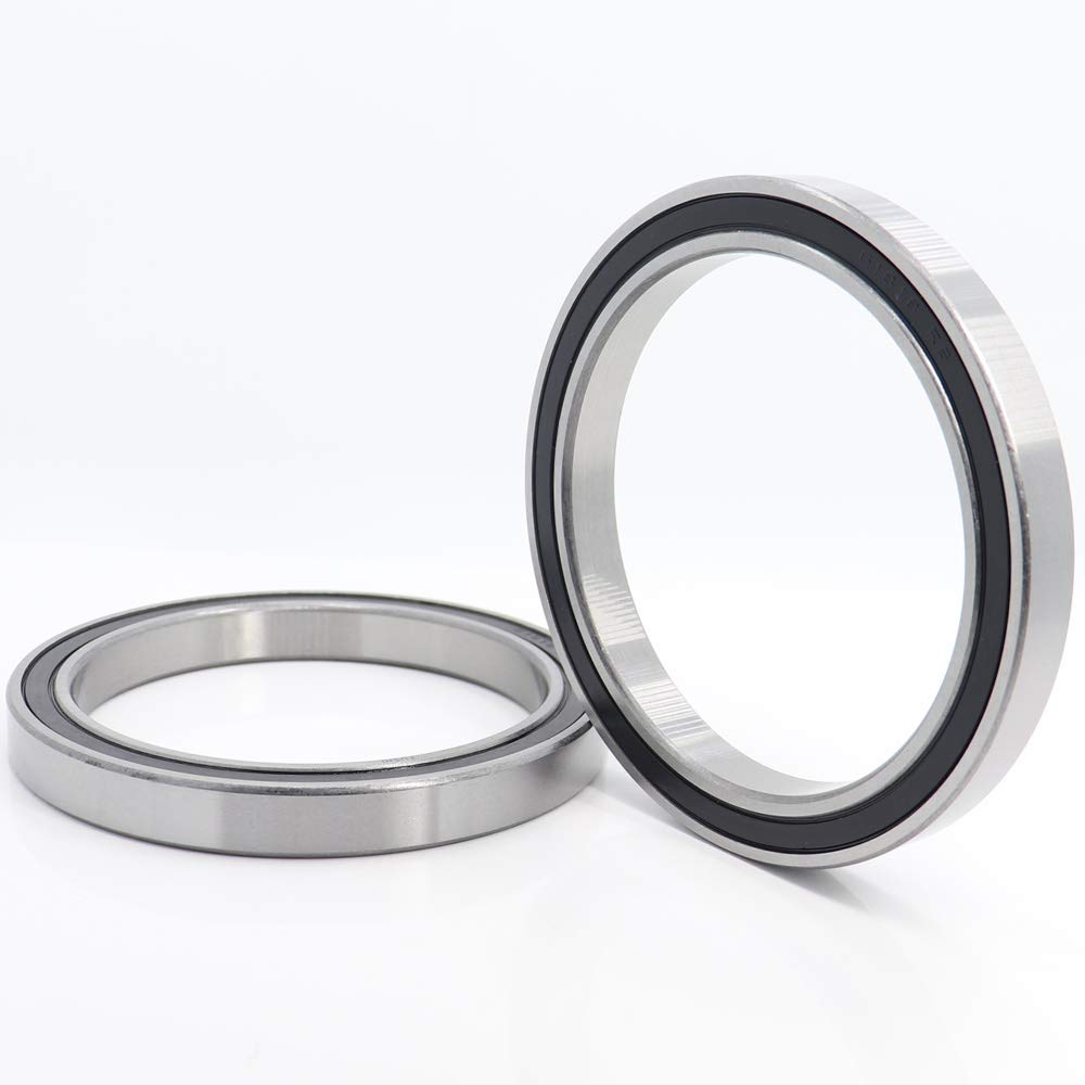 JIYAMI'EN EL-Zhou 6813 2RS ​​Gorge Profonde roulements à Billes ABEC-1 métrique Mince Section Roulements 61813RS 6813RS 4PCS Chrome précision en Acier Roulement 65x85x10MM