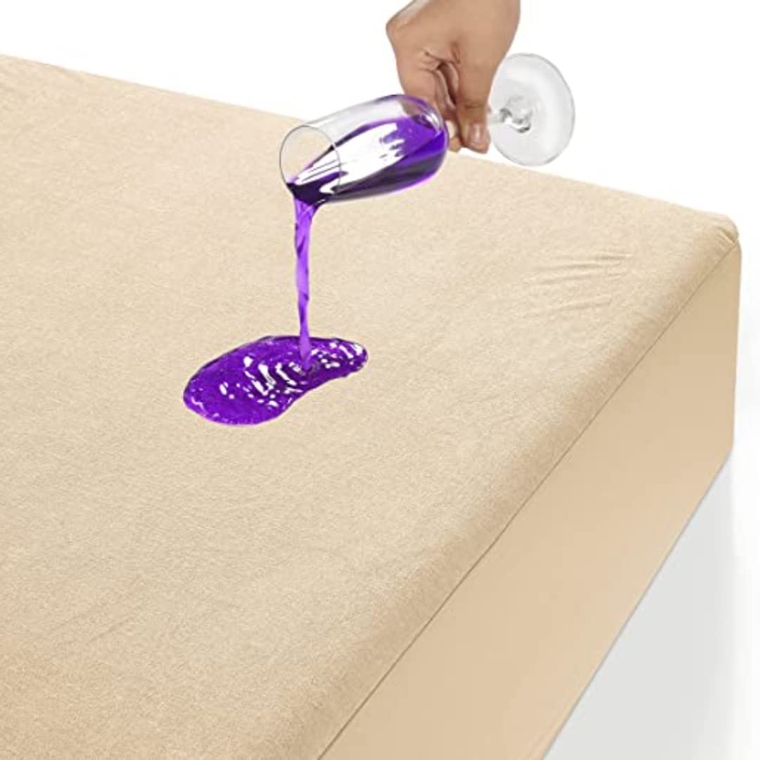 See full amazon price history chart for SEM B GRA Terry Cotton Waterproof Mattress Protector Cover with 8 Inch Drop for Bed Breathable and Kids Urine Protection Cover (Queen_72x60_8, Beige) SEM B GRA Terry Cotton Waterproof Mattress Protector Cover with 8 Inch Drop for Bed Breathable and Kids Urine Protection Cover (Queen_72x60_8, Beige) (B0C4FJ9TDD) Amazon Price History, Amazon Price Tracker