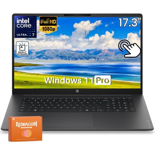 Image of HP OmniBook 3 17.3 inch Touchscreen Laptop, 32GB DDR5, 2TB SSD, 49 NPU Tops