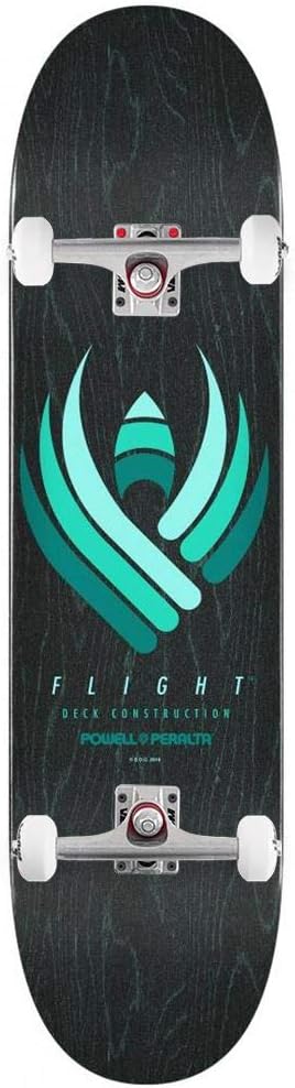 Powell Peralta Flight 242 Black x Venom Skateboards Custom Complete Skateboard - 8.5"