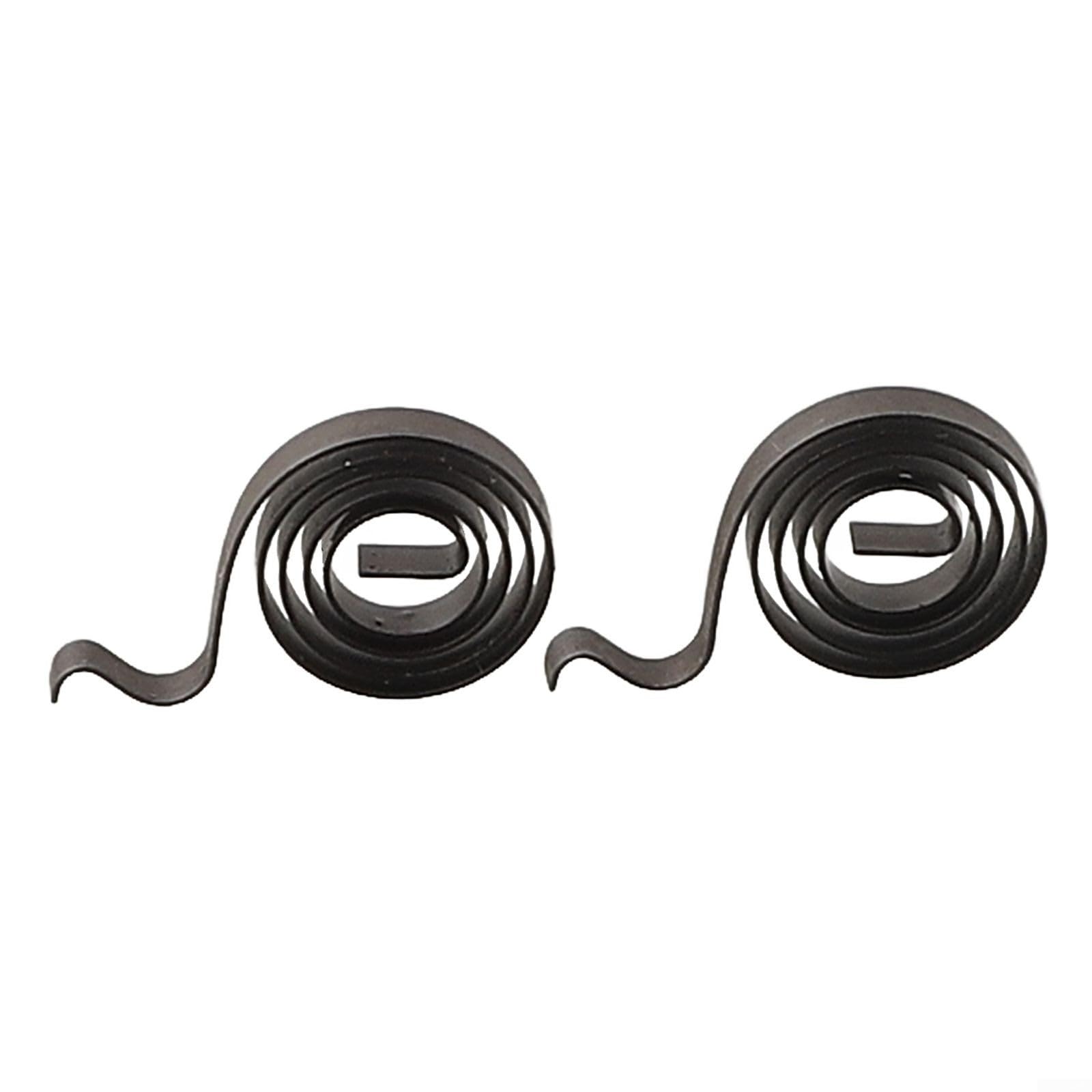 Set 2 Molle Porta Spazzole In Carbonio Per Smerigliatrice GWS 6-100 | Metalliche 22x12x2,5 Mm | Ricambio Durevole
