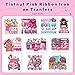 Tintnut Pink Ribbon DTF Transfers Ready to Press Breast Cancer Awareness Iron on Transfers-20 Sheets Iron on Decals for T-Shirts Clothing Leopard Heat Transfer Iron on Stickers for Canvas Bag Design