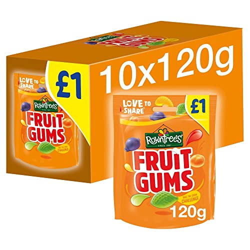 Rowntree's Fruit Gums 120g (Pack of 10) image 4