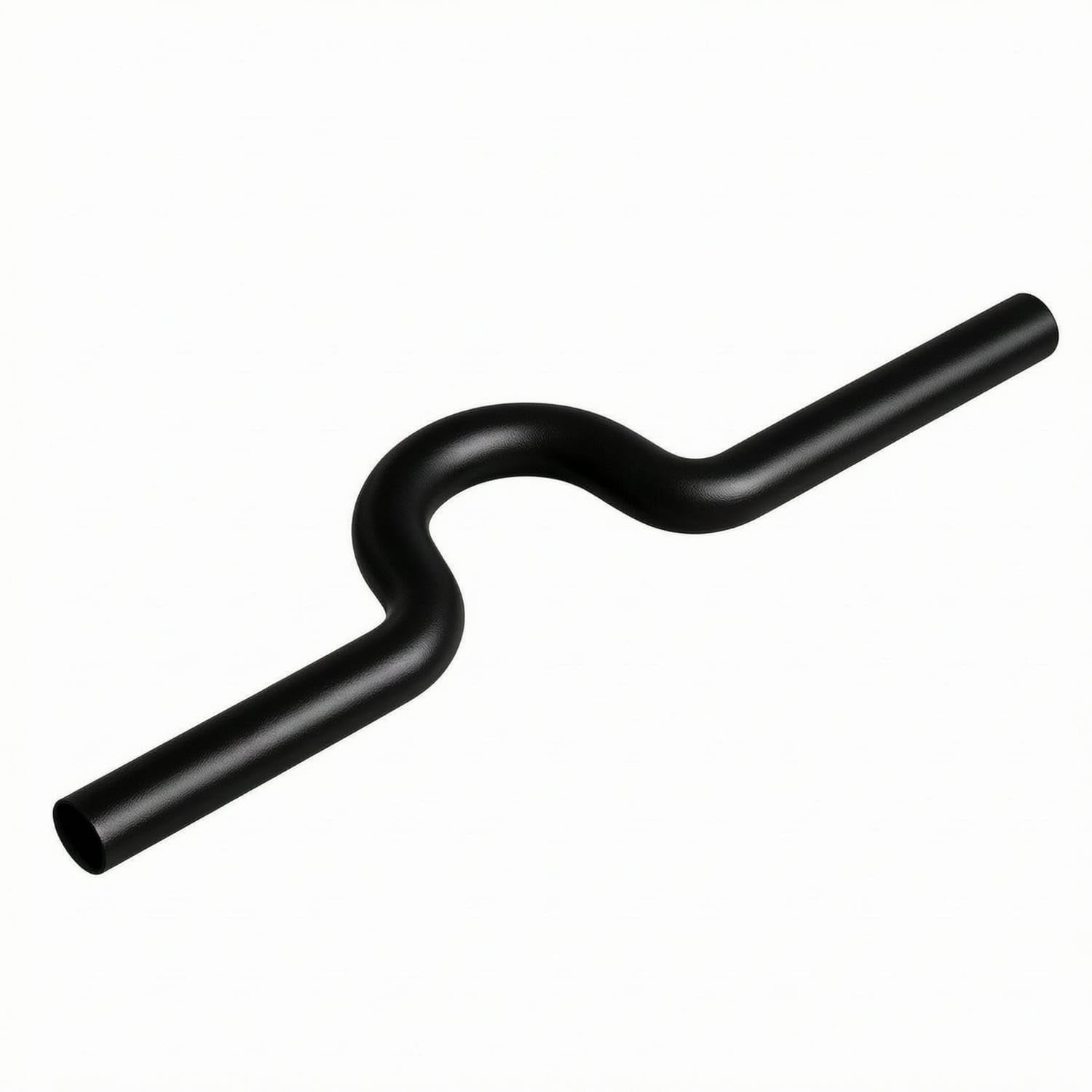 Curved Center Shoulder Opening Bar Smooth Gymnastics Training Bar Metal Rod Sports Equipment Matte Finish, Black-image-31