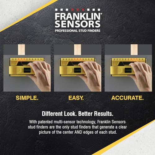 image for Franklin Sensors ProSensor X1100 Stud Finder with 11-Sensors, Wood & M