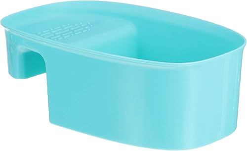 Miniatura 1 de Angoily Cesta de drenaje para fregadero de cocina filtro de colador de alimentos de esquina para fregadero verde, cestas de frutas de plástico