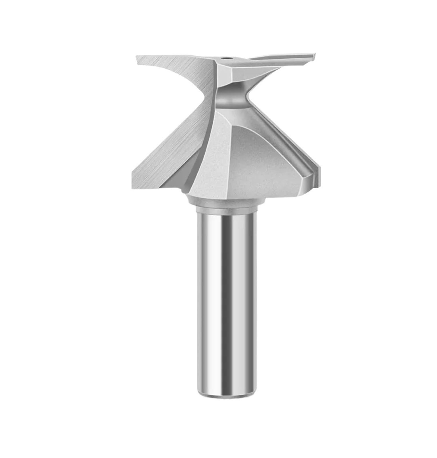 Broca enrutadora integrada con flexión de arco, vástago 1/2 pulgadas, 12mm, brocas R18 R30 for herramientas fresado carpintería, 1 ud(02)