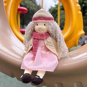 Waldorf doll handmade rag doll personalized collectors plush doll for kids birthday present with beautiful present box abigail 12  urban country home decor