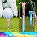 EWILLING Golf Tees Multiple Colors Mixed Size Package, 100pcs Professional Bamboo/Wood Golf Tees, Size 3-1/4