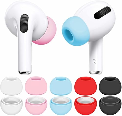 Miniatura 6 de Tamaño mediano compatible con AirPods Pro 2nd 1st Ear Tips Buds, goma de silicona suave, tapón para los oídos de gel compatible con AirPods Pro 2