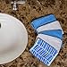 S&T INC. Makeup Remover Wipes for Skin Care, Reusable Makeup Wipes or Face Towels, Travel Essentials, Assorted Colors, 6 In. by 12 In., 5PK