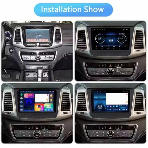 Radio de coche Carplay 4 Nuclear 1G+32G para SsangYong Rexton 2018-2020 2