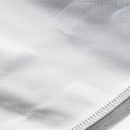 Grillmat, vuurplaatsmat voor roker voor vuurkorven voor grills voor dek voor gazon voor terras(Silver gray, 60cm) - Image 6