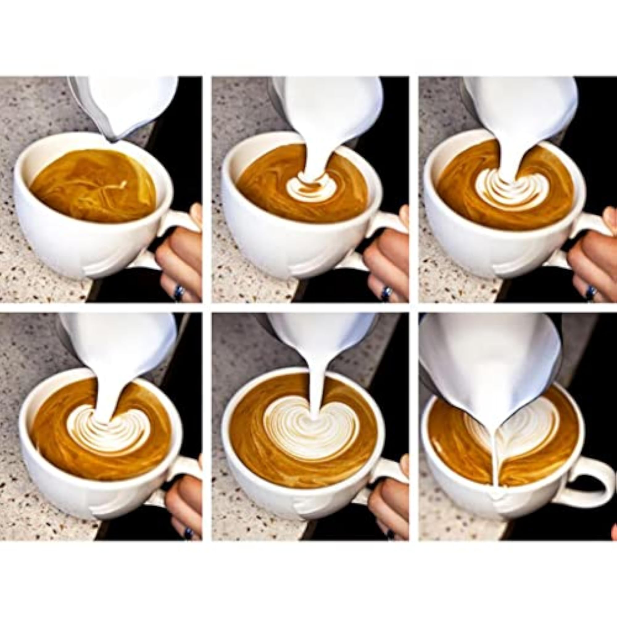 Kitchen Stainless Steel Coffee Frothing Jug Set