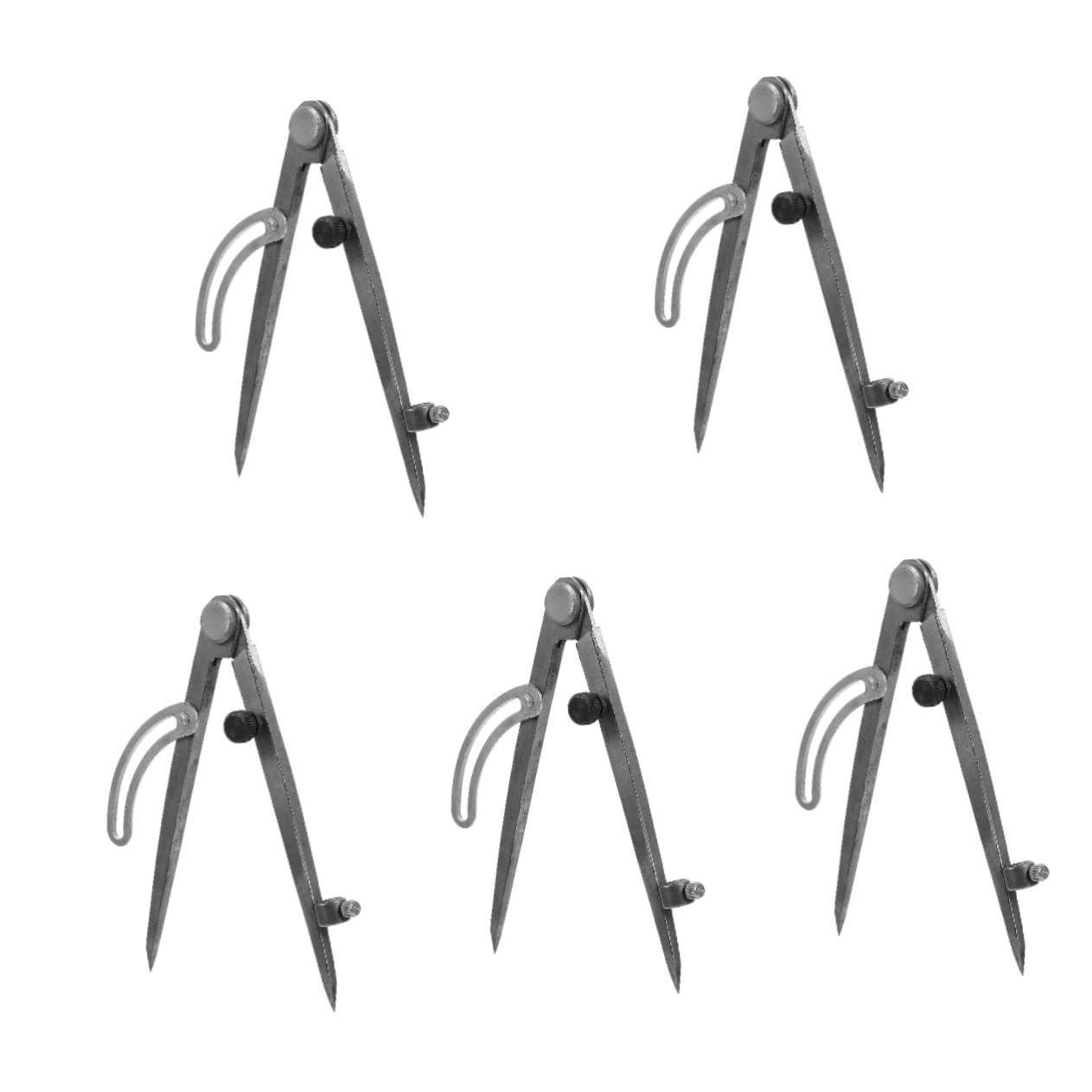5pièces Compas à Marquer Professionnel Avec Ailes Outil De Traçage Précis Pour Atelier De Maroquinerie Et Bricolage