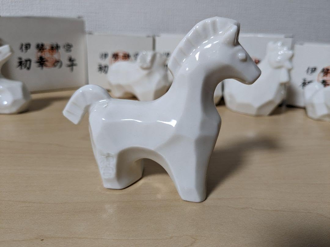 干支　置物　伊勢神宮 Amazon.co.jp: 干支の置物 伊勢神宮 初春の幸 6個セット : ホーム