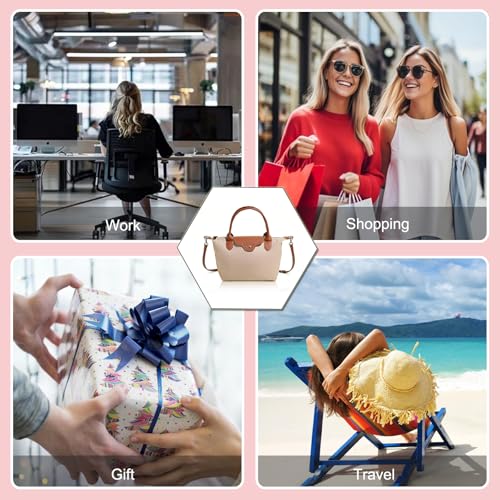 Bolso pequeño cruzado para mujer nylon ligero miniatura 6