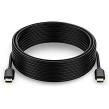 Acuvar Ultra High Speed 25 ft HDMI Cable Gold Plated 4K @ 60Hz, Ultra HD, 1080P & ARC Compatible with Laptop, Gaming PC, Monitor, PS5, PS4, Xbox X, One, Fire TV, Apple TV, ROKU, Soundbar & More