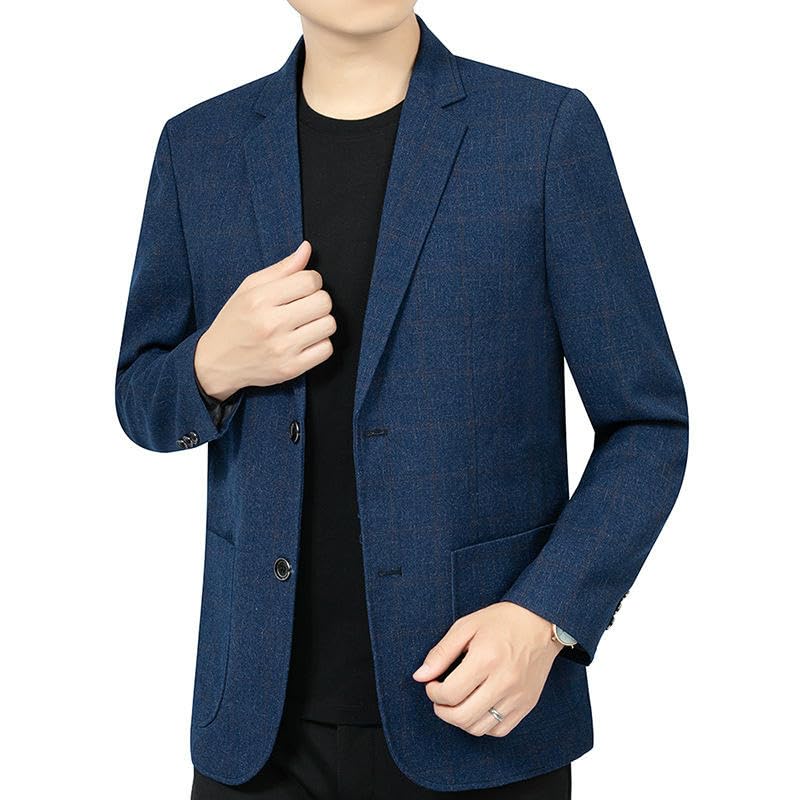 Blazer pour homme coupe ajustée style coréen veste tous les jours