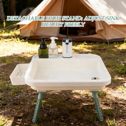 Station d'évier de camping pour résoudre le manque d'eau propre au jardin - 5