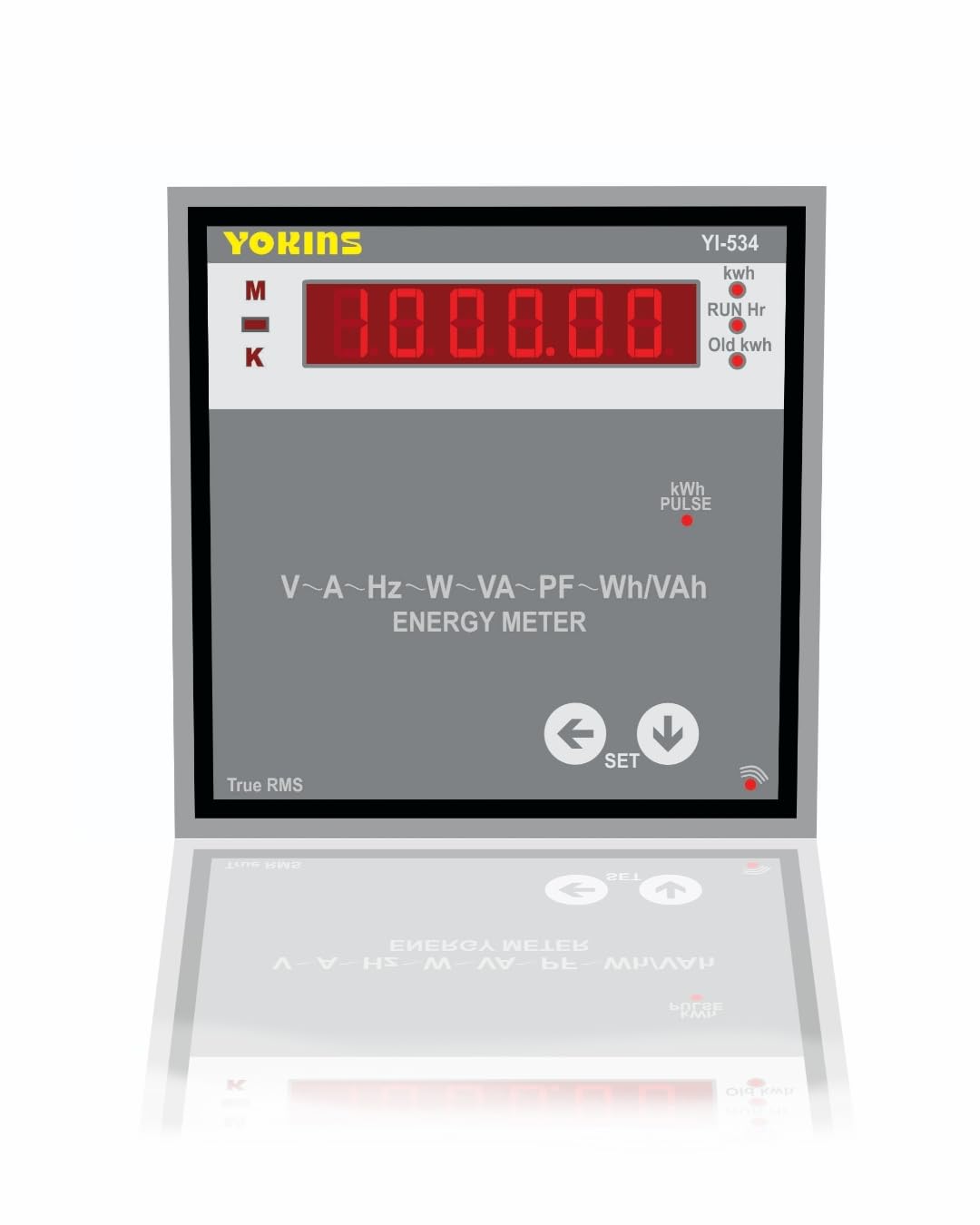 YOKINS YI-534, Digital Three Phase multifunction Energy(kWh) meter, AC 5A CT Selectable, and 500V PT Selectable, 96x96sqmm (B01MR4II7C) Amazon Price History, Amazon Price Tracker