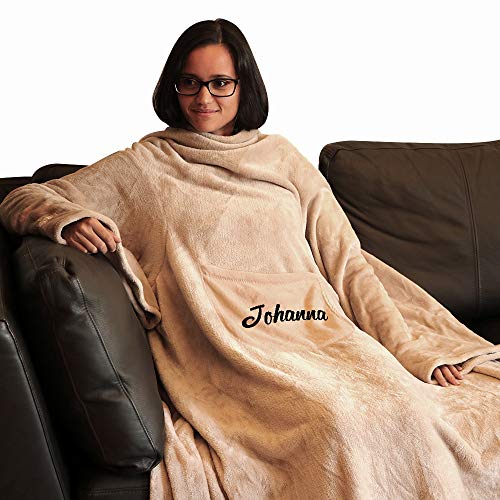 personalised cuddle blanket