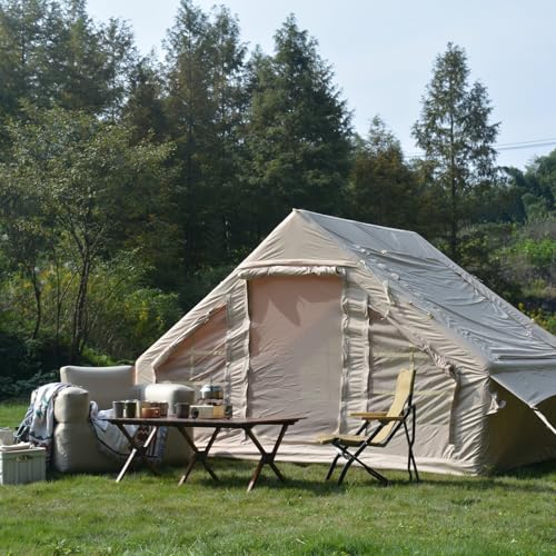 Carpa inflable para camping 4-6 personas fácil armado 4 estaciones miniatura 3