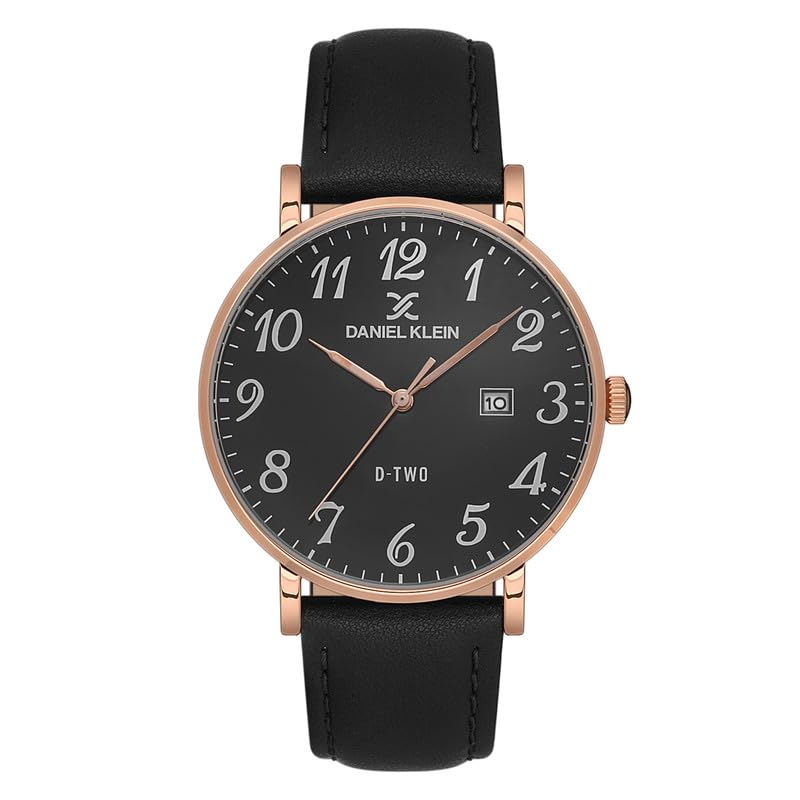 DANIEL KLEIN Analogue Black Dial Mens Watch-DK.1.13562-5 (B0CKRFJH51) Amazon Price History, Amazon Price Tracker