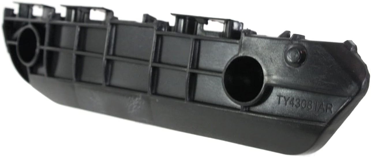 Garage-Pro Set of 2 Bumper Bracket For 2008-2010 Toyota Highlander Front Driver and Passenger Side Front Bumper Stay Plastic